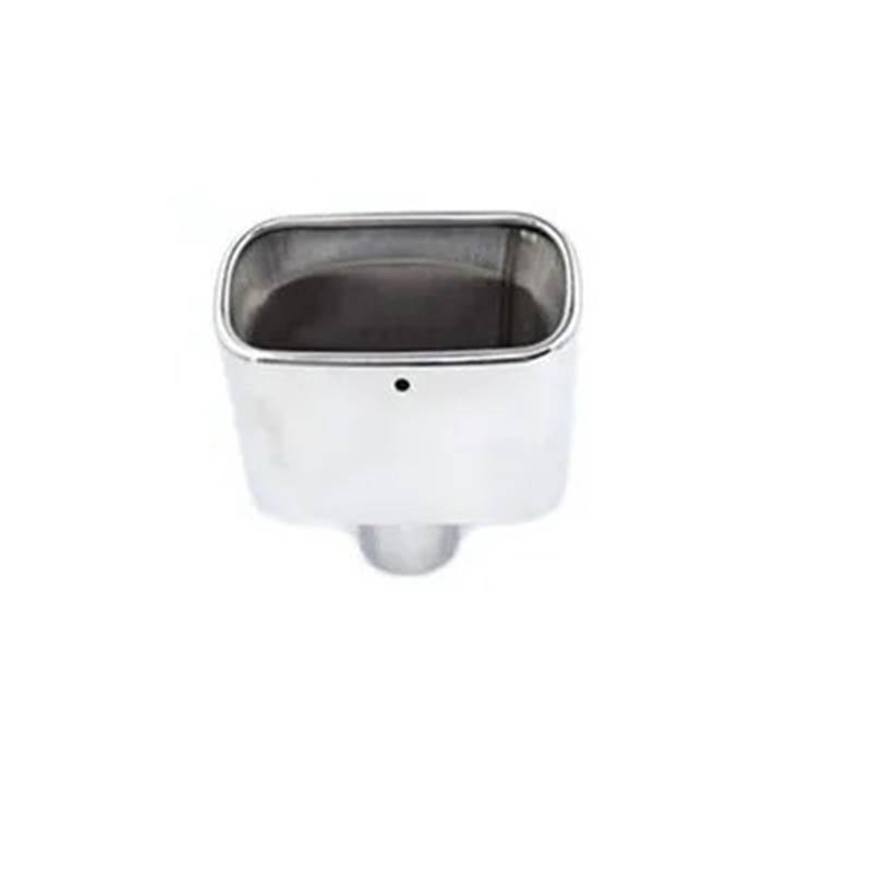 Auto Auspuffblende Für X5 E70 F15 2004-2018 Schwanz Throat Auspuff Umgerüstet Runde Quadratische Hinten Lip Mund Bieten Modell Jahr Auto Auspuffendrohr(04-08 X*5 Flat Mouth) von YAKISA