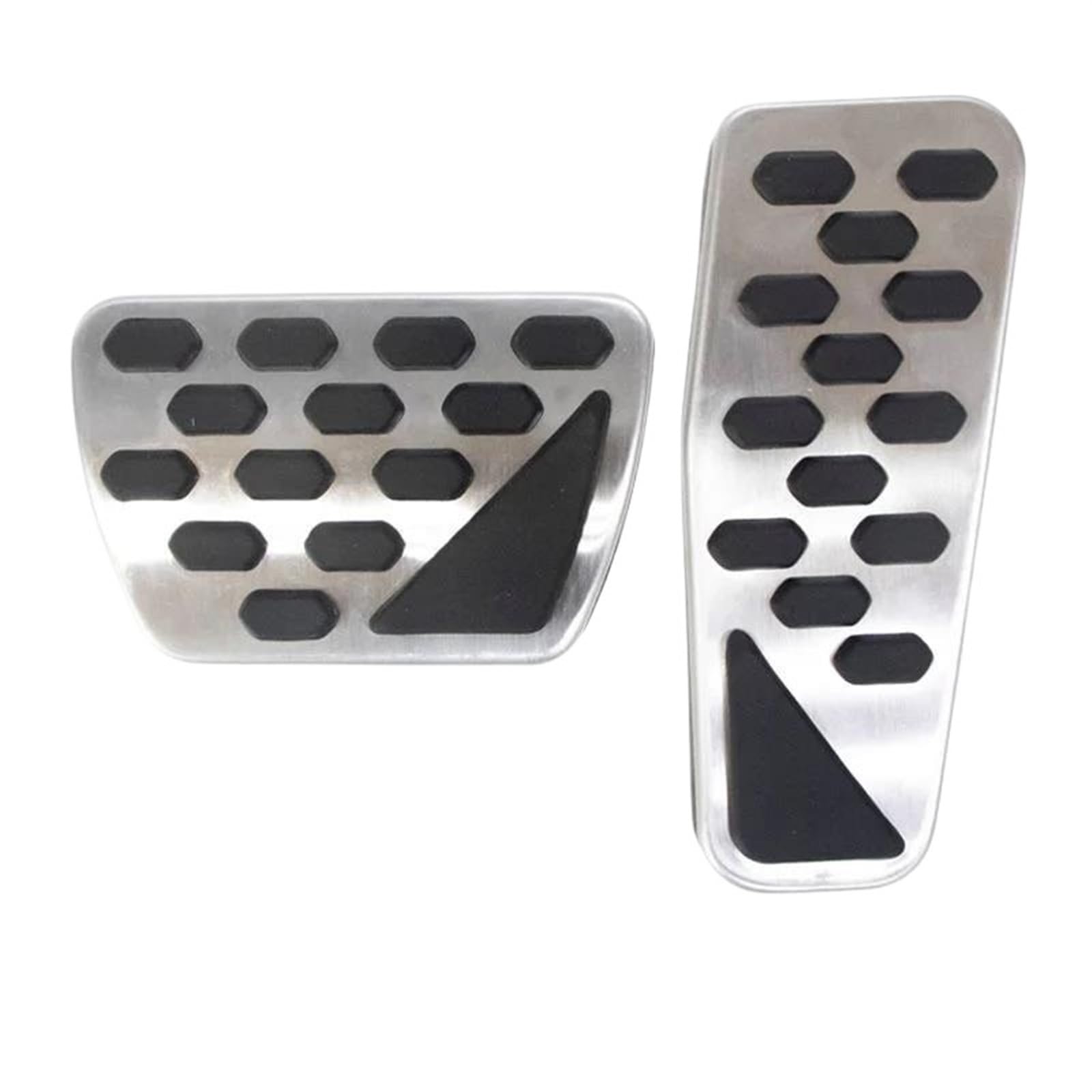 Auto Pedal Für Jeep Für Wrangler JK JL Für TJL-J8 2007-2024 Edelstahl-Autopedal Gasbremse Kraftstoffbeschleuniger rutschfeste Pedalabdeckung Zubehör Auto Gaspedal(White) von YAKISA