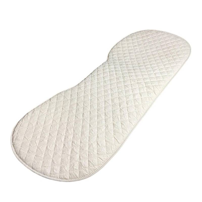 Autositzbezüge Set Autokissen-Sitzbezug Aus Weißer Spitze Blasen-Autoinnenabdeckung Für Damen Fliege Kopfstütze Taillenkissen Sicherheitsgurtbezug Auto Schonbezüge(1 Piece Rear Cushion) von YAKISA