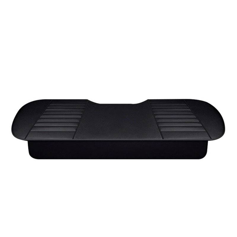 Autositzbezüge Set Autositzbezüge Aus PU-Leder Für Den Innenbereich Von Autos Sitzbezüge Kissen Universeller Schutz Sitzmatten Autozubehör Auto Schonbezüge(Black Rear 1pc) von YAKISA