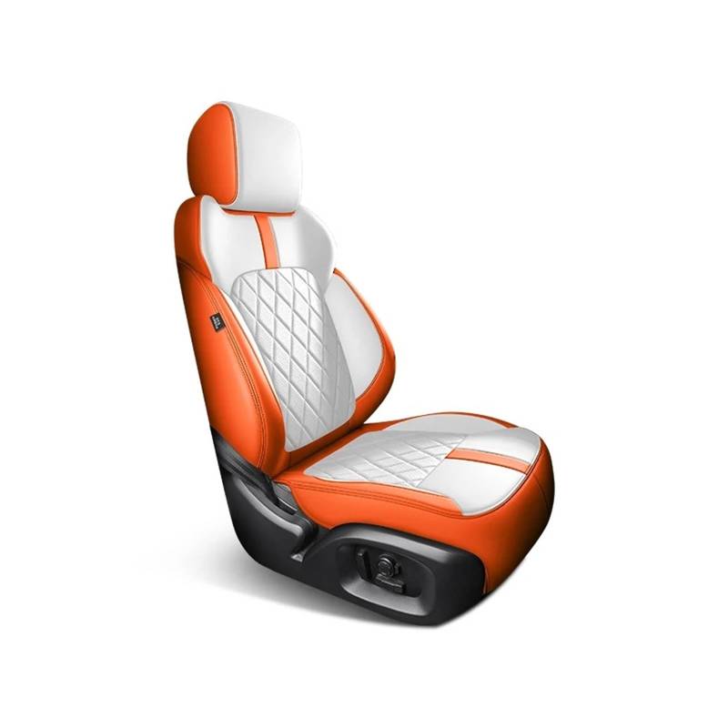 Autositzbezüge Set Für Jaecoo J7 2023 2024 1 PCS Custom Leder Auto Sitzbezüge Auto Zubehör Innen Ersatzteile Auto Schonbezüge(1 PCS set9) von YAKISA