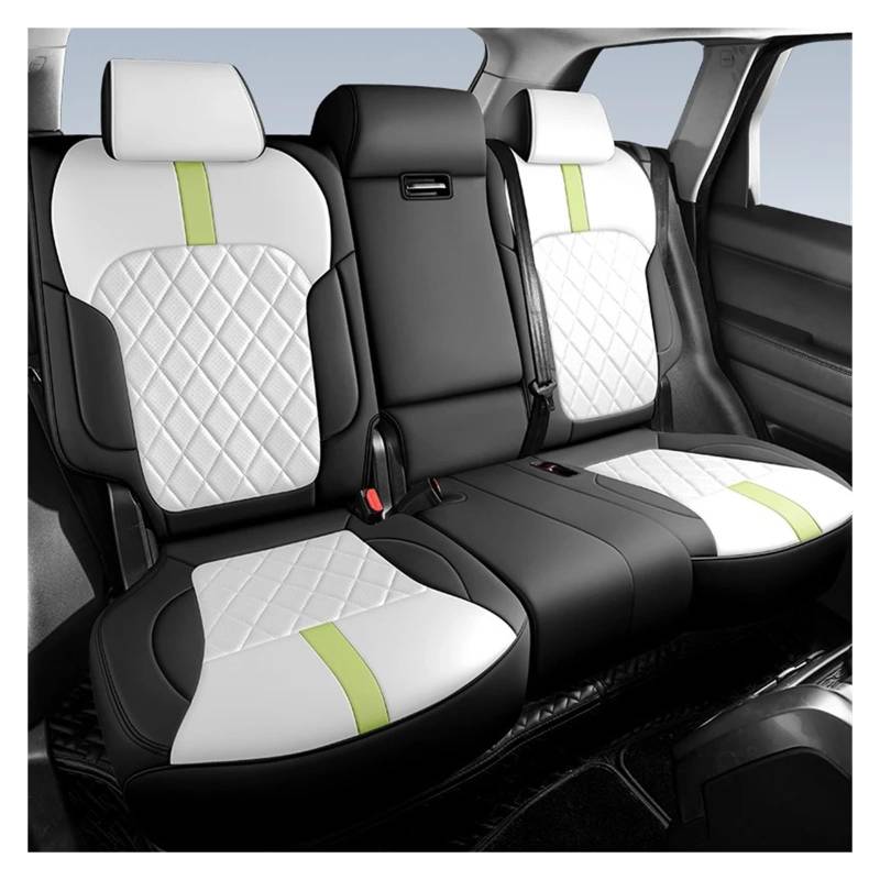 Autositzbezüge Set Für Jaecoo J7 2023 2024 1 PCS Custom Leder Auto Sitzbezüge Auto Zubehör Innen Ersatzteile Auto Schonbezüge(3 PCS set1) von YAKISA
