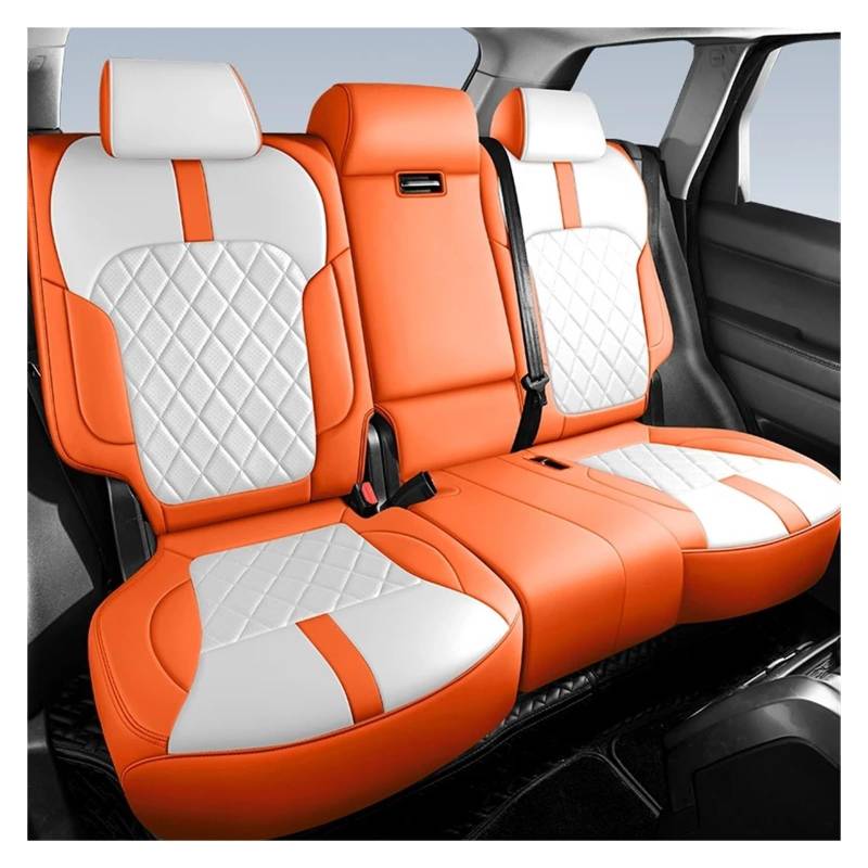 Autositzbezüge Set Für Jaecoo J7 2023 2024 1 PCS Custom Leder Auto Sitzbezüge Auto Zubehör Innen Ersatzteile Auto Schonbezüge(3 PCS set9) von YAKISA