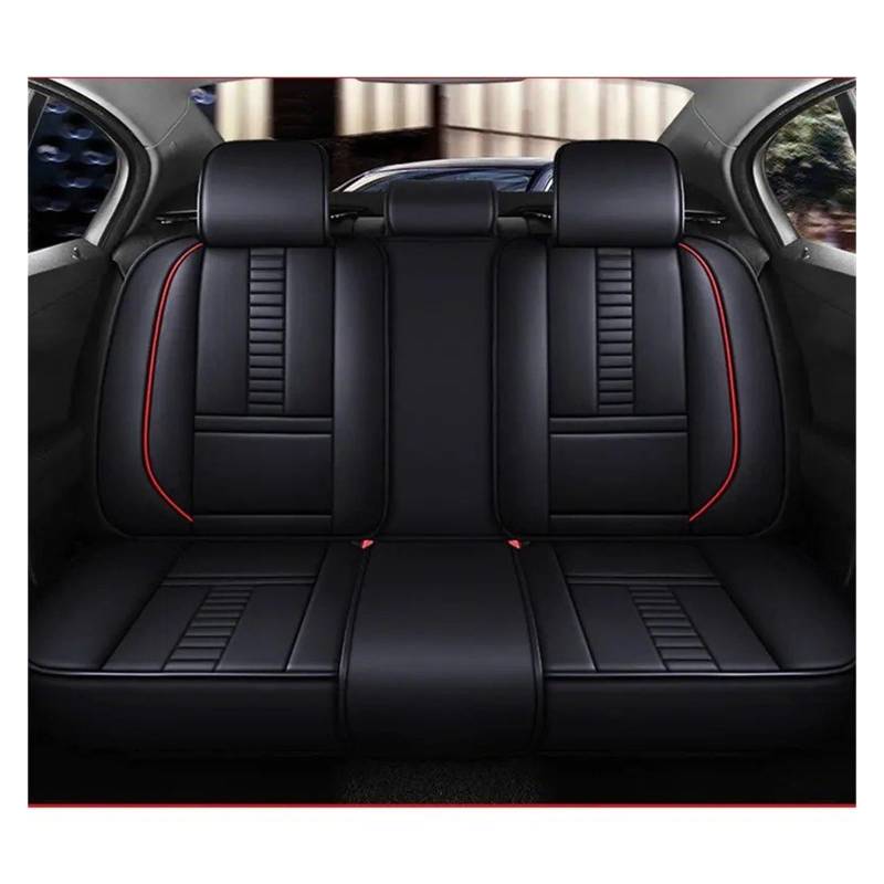 Autositzbezüge Set Für Megane 2 3 Für Fluence Für Scenic Für Clio Für Captur Für Kadjar Für Logan 2 Für Duster Für Arkana Für Kangoo Autositzbezüge Aus Leder Auto Schonbezüge(Back seat cover2) von YAKISA