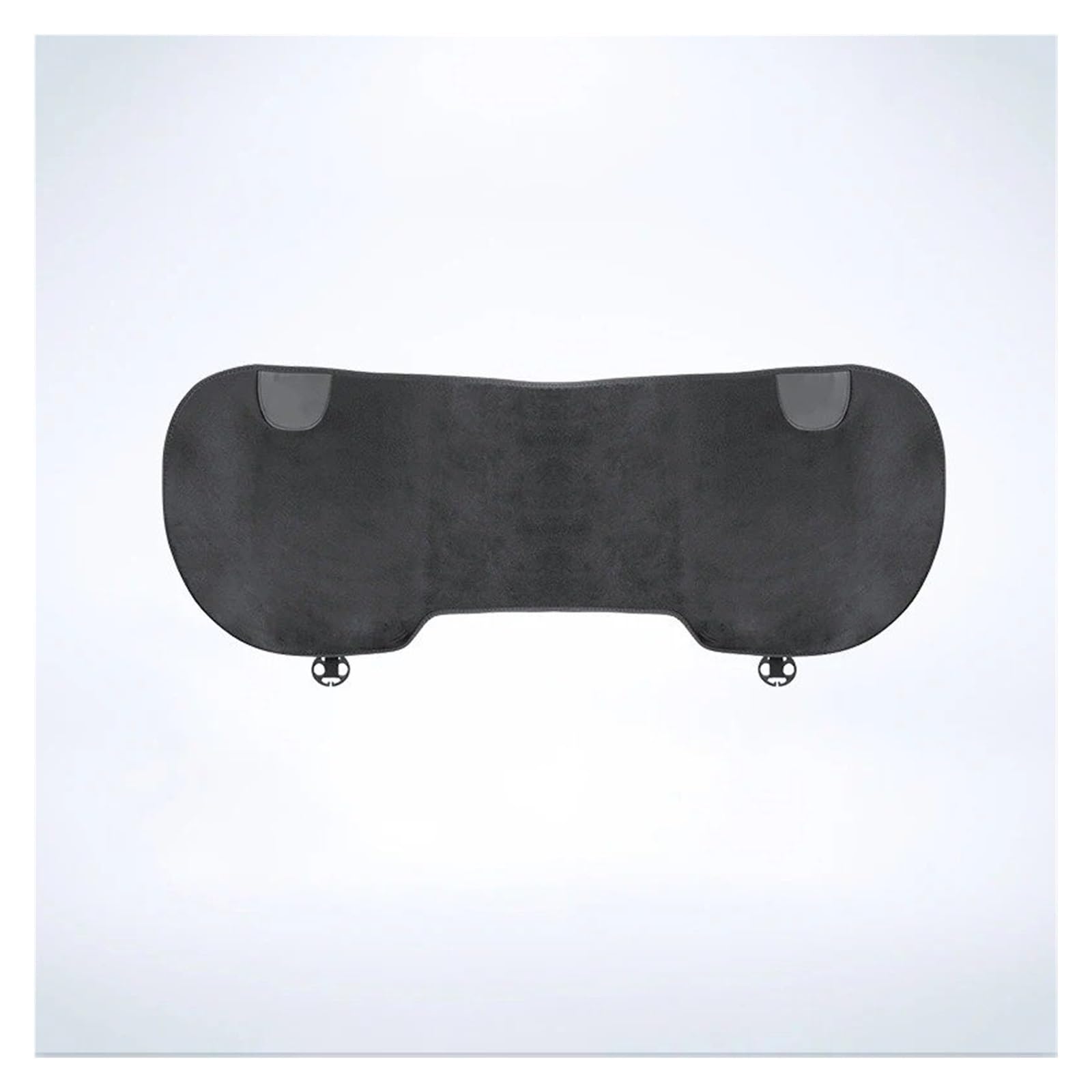 Autositzbezüge Set Für Suzuki Für Jimny Für Swift Für Grand Für Vitara Für Ignis Autositzbezug Rückenlehnenpolster Kissen Plüsch Innenausstattung Auto Schonbezüge(1Pcs Black) von YAKISA