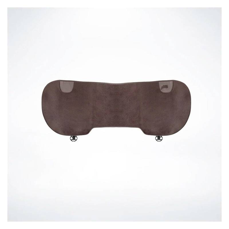 Autositzbezüge Set Für Suzuki Für Jimny Für Swift Für Grand Für Vitara Für Ignis Autositzbezug Rückenlehnenpolster Kissen Plüsch Innenausstattung Auto Schonbezüge(1Pcs Brown) von YAKISA