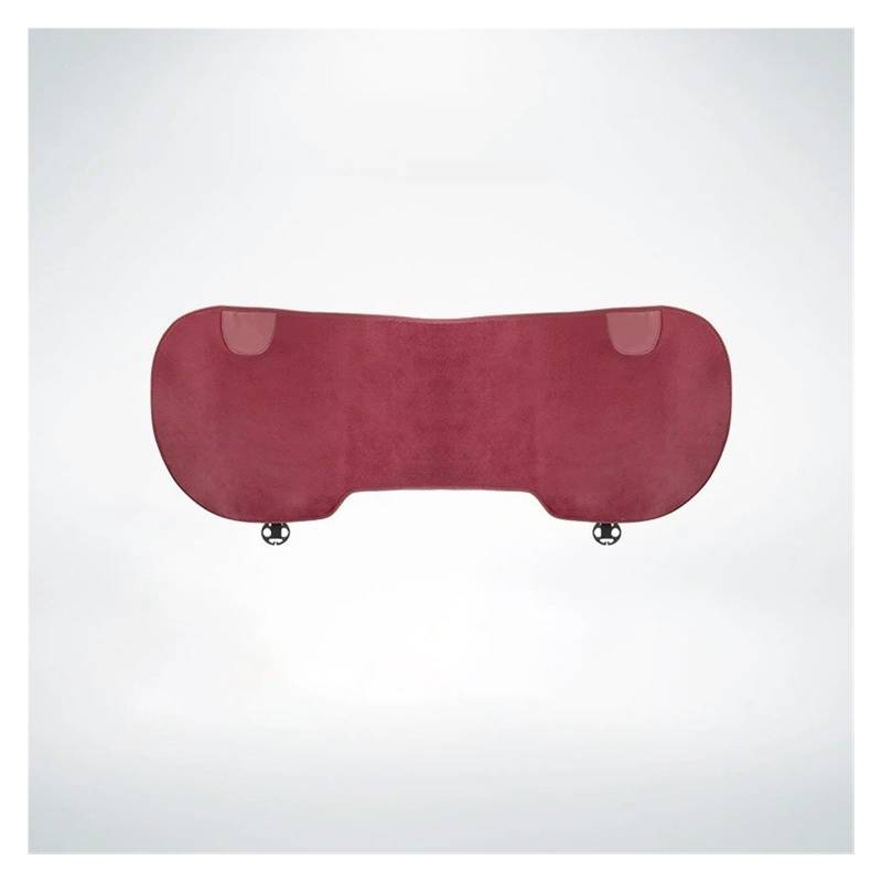 Autositzbezüge Set Für Suzuki Für Jimny Für Swift Für Grand Für Vitara Für Ignis Autositzbezug Rückenlehnenpolster Kissen Plüsch Innenausstattung Auto Schonbezüge(1Pcs Red) von YAKISA