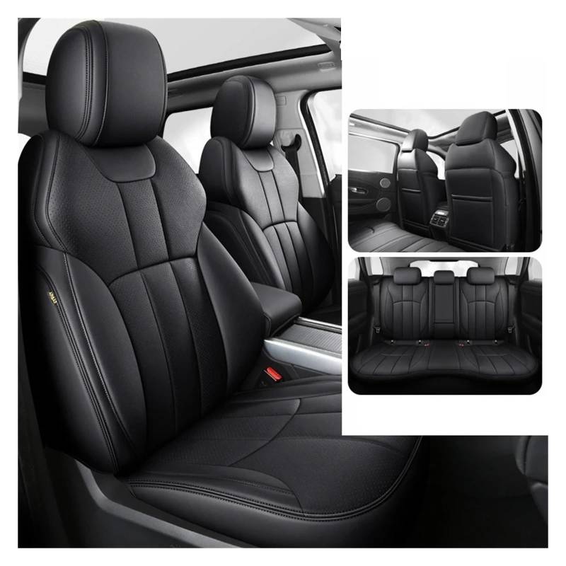 Autositzbezüge Set Für Toyota Für Land Für Cruiser 100 Echtes Leder Auto Sitz Abdeckung Set Innen Automotive Auto Zubehör Auto Schonbezüge(for 5 Seats) von YAKISA
