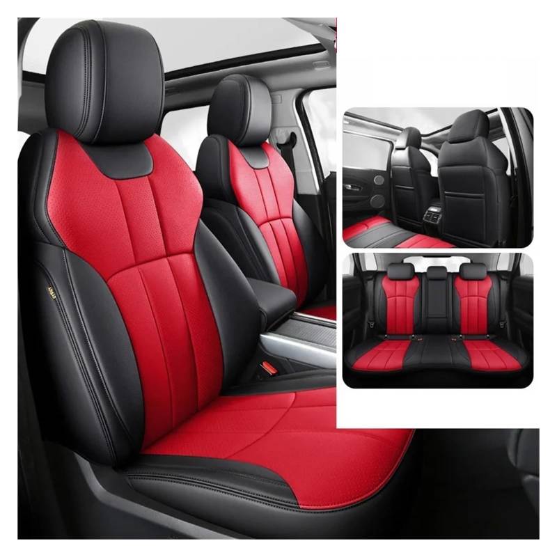 Autositzbezüge Set Für Toyota Für Land Für Cruiser 100 Echtes Leder Auto Sitz Abdeckung Set Innen Automotive Auto Zubehör Auto Schonbezüge(for 5 Seats 11) von YAKISA