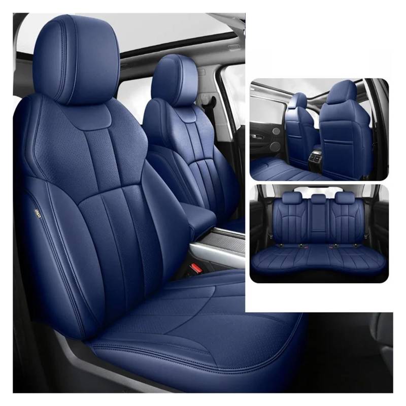 Autositzbezüge Set Für Toyota Für Land Für Cruiser 100 Echtes Leder Auto Sitz Abdeckung Set Innen Automotive Auto Zubehör Auto Schonbezüge(for 5 Seats 14) von YAKISA