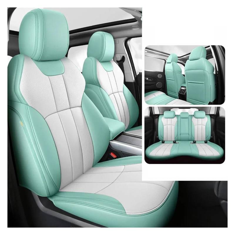 Autositzbezüge Set Für Toyota Für Land Für Cruiser 100 Echtes Leder Auto Sitz Abdeckung Set Innen Automotive Auto Zubehör Auto Schonbezüge(for 5 Seats 15) von YAKISA