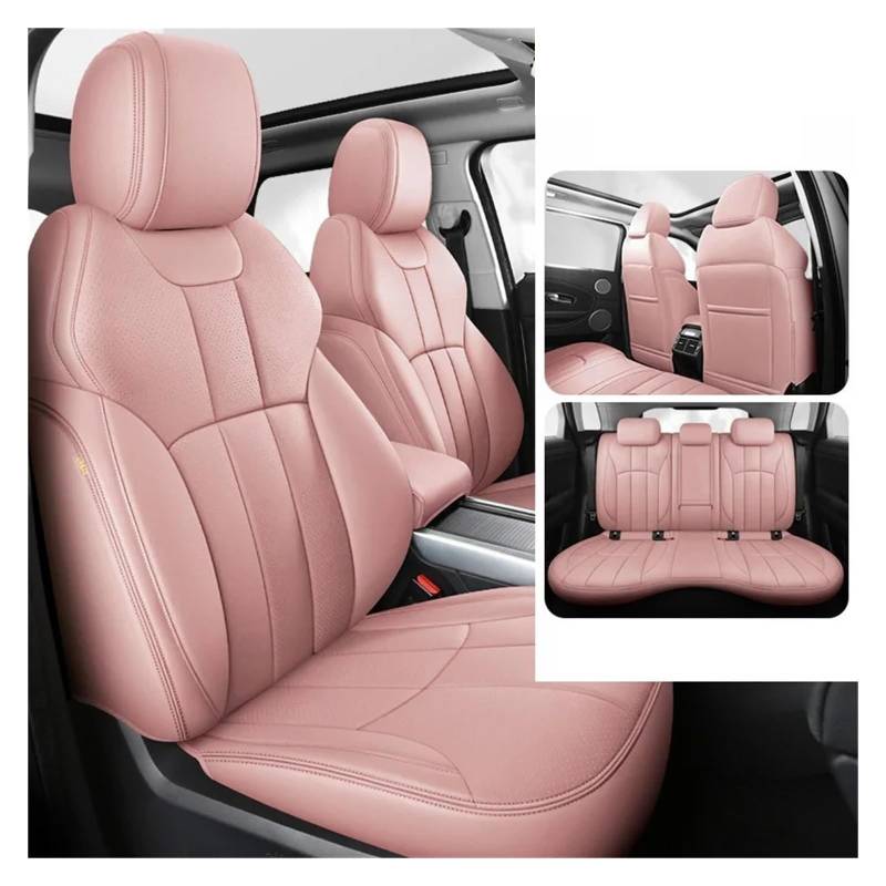 Autositzbezüge Set Für Toyota Für Land Für Cruiser 100 Echtes Leder Auto Sitz Abdeckung Set Innen Automotive Auto Zubehör Auto Schonbezüge(for 5 Seats 2) von YAKISA