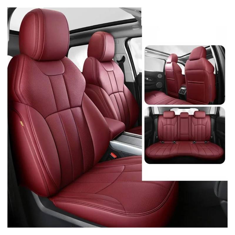 Autositzbezüge Set Für Toyota Für Land Für Cruiser 100 Echtes Leder Auto Sitz Abdeckung Set Innen Automotive Auto Zubehör Auto Schonbezüge(for 5 Seats 5) von YAKISA