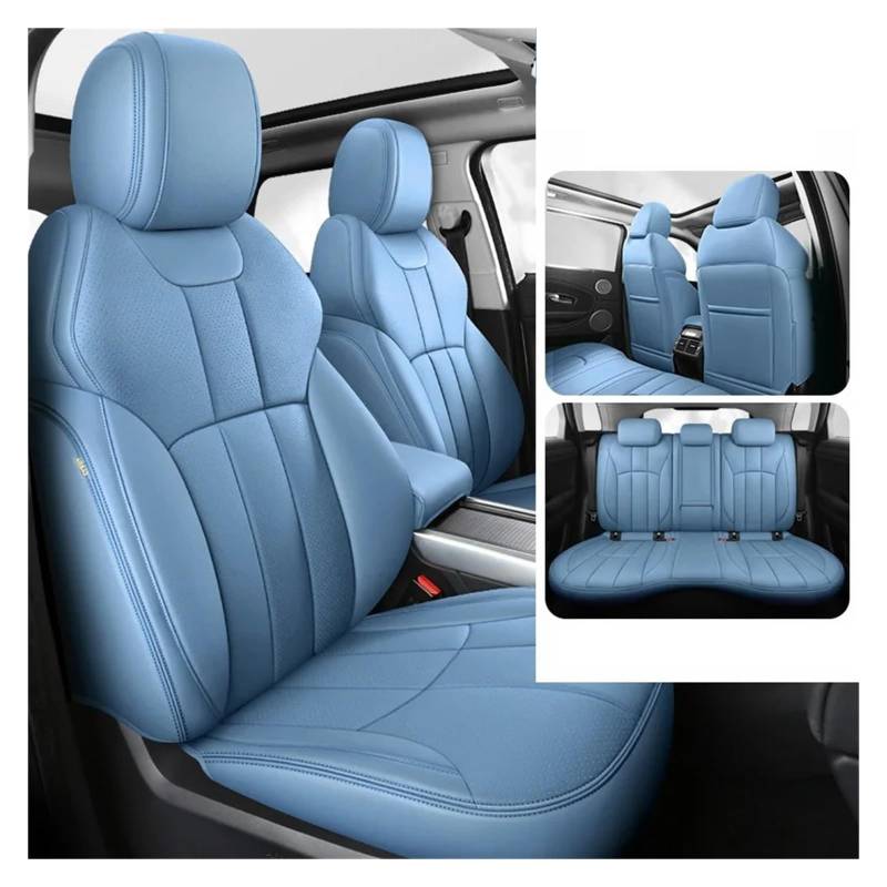 Autositzbezüge Set Für Toyota Für Land Für Cruiser 100 Echtes Leder Auto Sitz Abdeckung Set Innen Automotive Auto Zubehör Auto Schonbezüge(for 5 Seats 6) von YAKISA