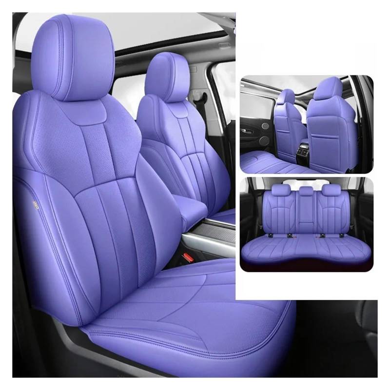 Autositzbezüge Set Für Toyota Für Land Für Cruiser 100 Echtes Leder Auto Sitz Abdeckung Set Innen Automotive Auto Zubehör Auto Schonbezüge(for 5 Seats 9) von YAKISA