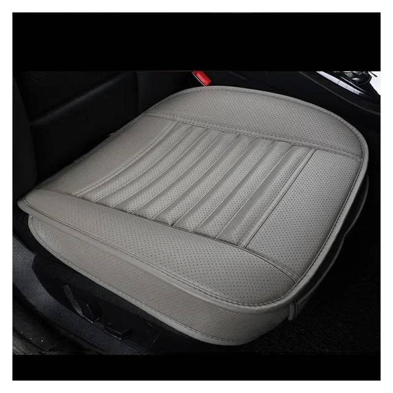 Autositzbezüge Set Leder-Autositzbezug Innenausstattung Autositze Kissen Schutzmatte Für Vier Jahreszeiten Universeller Sitzbezug Teppichzubehör Auto Schonbezüge(Gray) von YAKISA