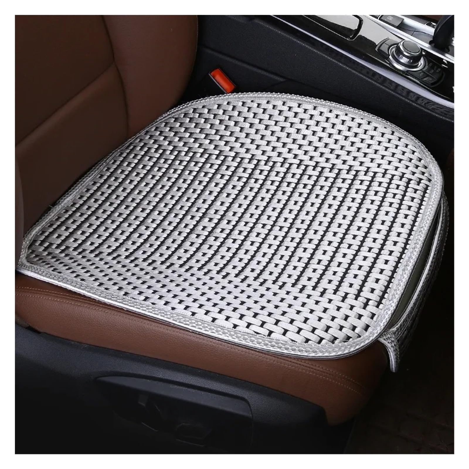 Autositzbezüge Set Sommer-Autositzbezüge Vorne Universal Cool Auto Sitzkissen Matte Ice Silk Auto Sitzbezug Schutz Rücksitzbezug Auto Schonbezüge(B) von YAKISA