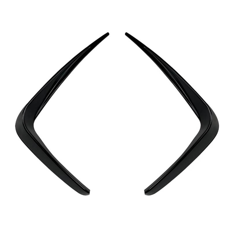 Frontspoiler Für G20 G28 318i 320i 325i 330i 330d 330e 2019 Zu 2021 Auto Vorderen Stoßfänger Lip Spoiler Nebel Lampe Abdeckung Trim Kühlergrill Körper Kit Front Spoiler Lippe(Glossy Black) von YAKISA