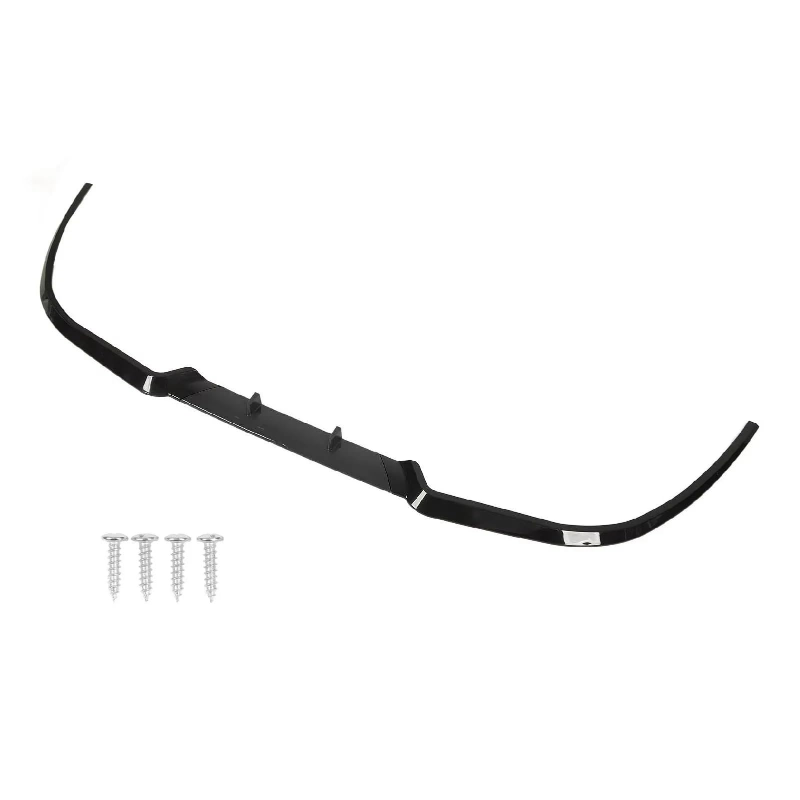 Frontspoiler Universal Frontschürze Lippe Spoiler Kinn Front Rock Splitter Body Kit Außen Protevtive Verlängerung Dekoration Front Spoiler Lippe(A Black and red) von YAKISA