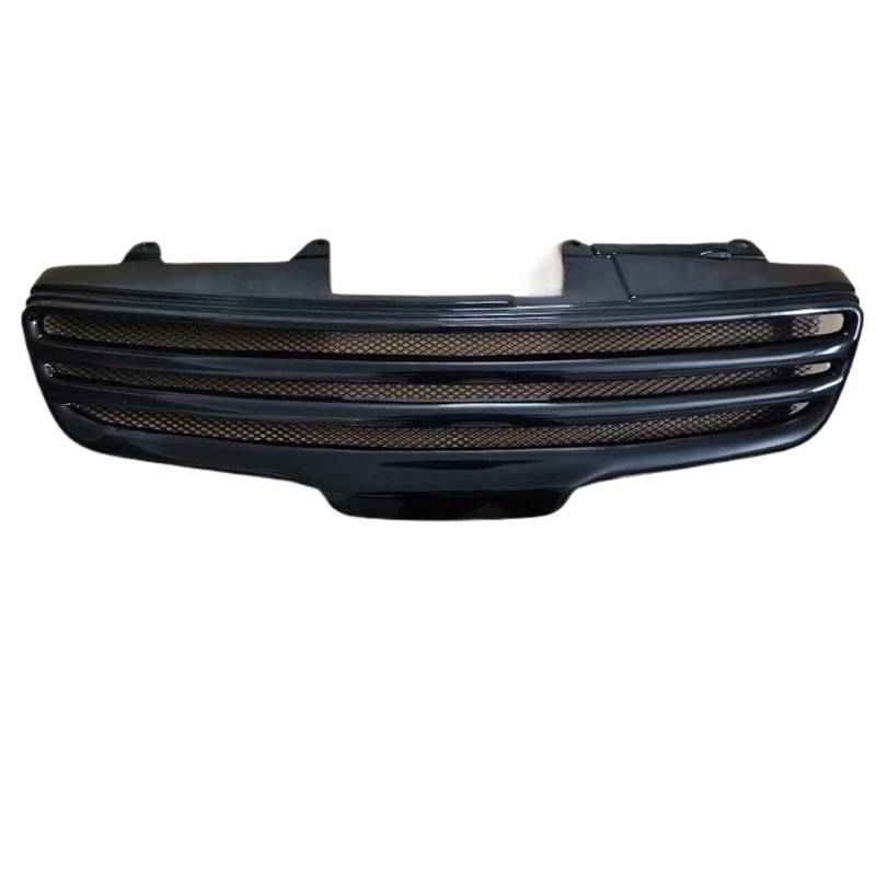 Kühlergrille Für Nissan Für Qashqai 2008-2015 Jahr Racing Grille Grill Body Kit Zubehör Für FRP Matt Schwarz Auto Frontgrill von YAKISA