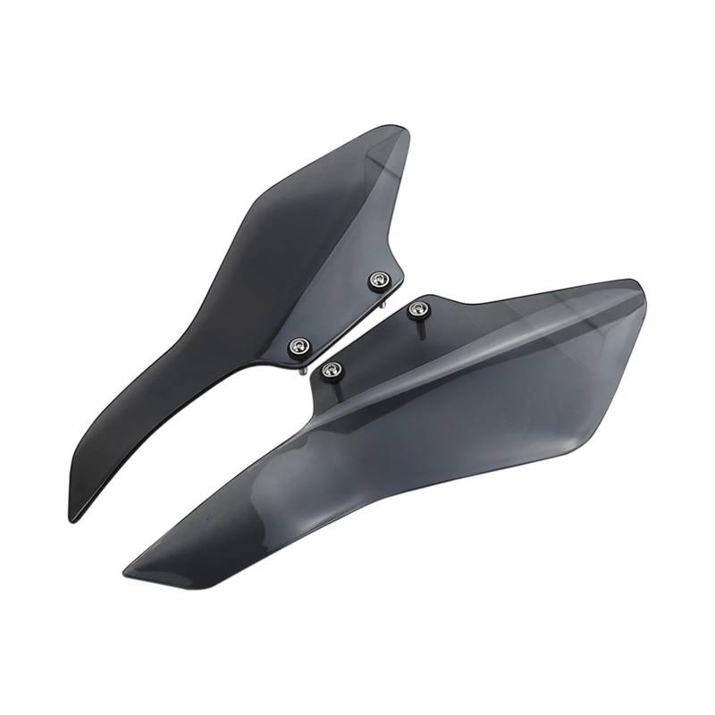 Motorrad Windschild Für R 18 B R18B Für Bagger R18 Für Transcontinental 2021-2024 Motorrad Windabweiser Beinschutz Seitenverkleidung Windschutzscheibe Windabweiser Windschutzscheibe(Smoke Grey) von YAKISA