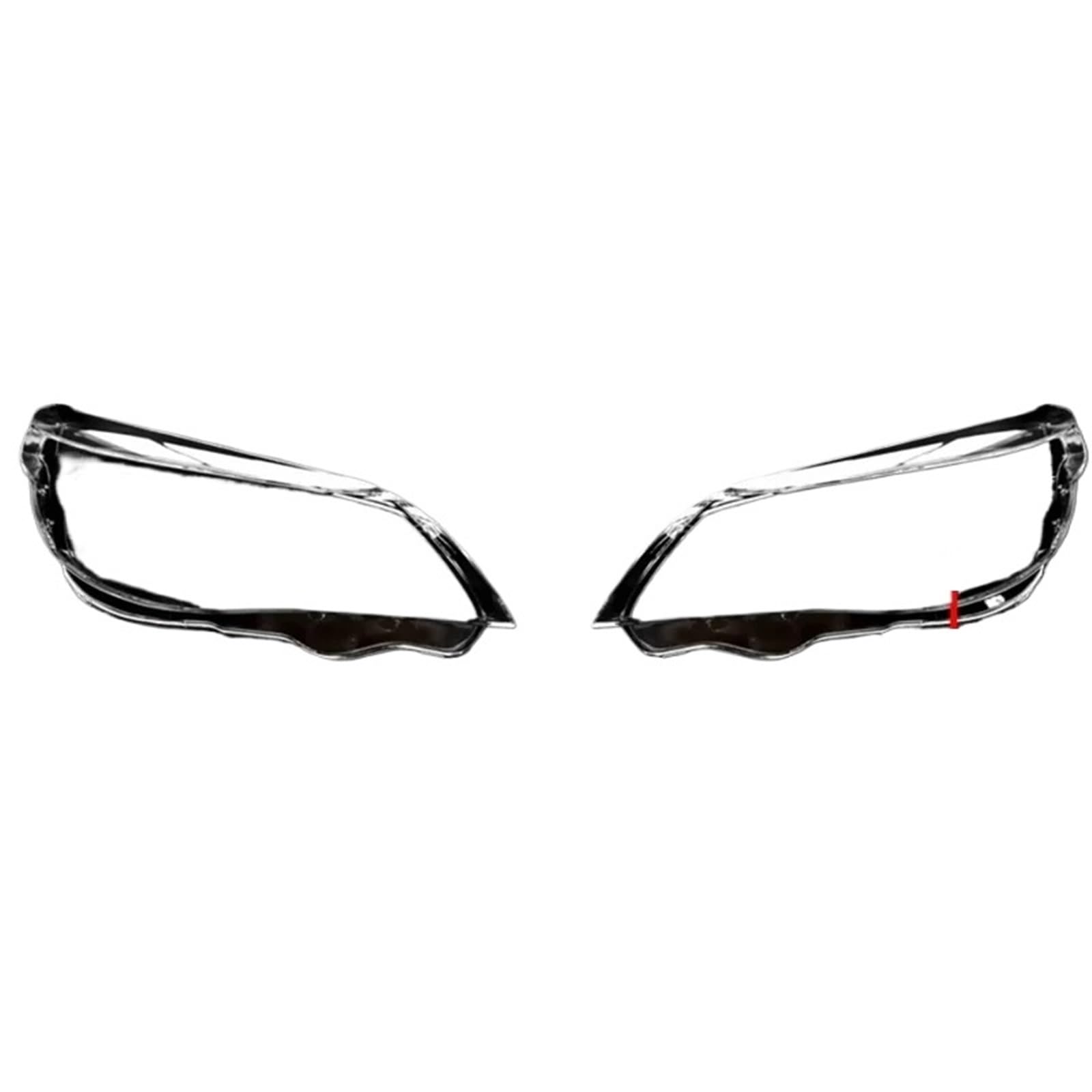 Scheinwerfergläser Für 5 Series E60 E61 Für Pre Für LCI 2004-2007 Transparentes Gehäuse Frontscheinwerfer Linsenschale Glaslampenabdeckung Scheinwerferabdeckung Auto Scheinwerfer Abdeckung von YAKISA