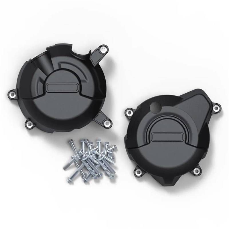 Skid Plate FÜR CF Moto FÜR 450MT FÜR 450 MT 2024 Motorrad Motor Schutz Abdeckung Engine Protection Plate(Black Set) von YAKISA