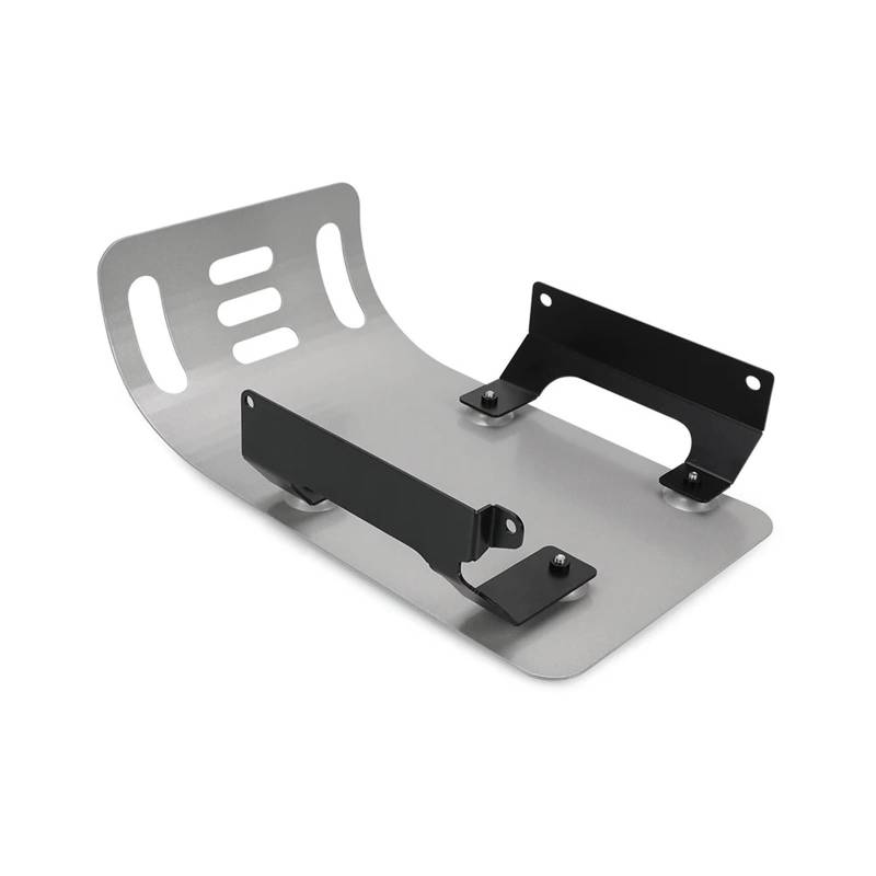 Skid Plate FÜR CFMOTO FÜR CLC450 FÜR CLC 450 Für Bobber 450 CL-C 450 Für CLC 2023 2024 2025 Motorrad-Unterfahrschutz Bash Rahmenschutz Schutzabdeckung Engine Protection Plate(Sliver) von YAKISA