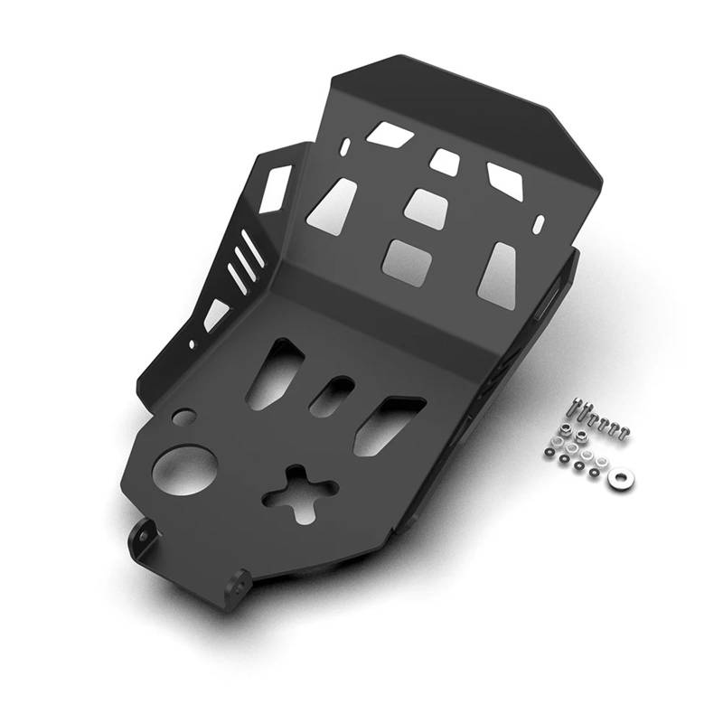 Skid Plate FÜR VOGE Für Valico 300 Für Rally Für VALICO Für 300RALLY 2023 2024 2025 Motorrad CNC Front Skid Plate Bash Rahmenschutz Motorabdeckung Schutz Engine Protection Plate(Black) von YAKISA