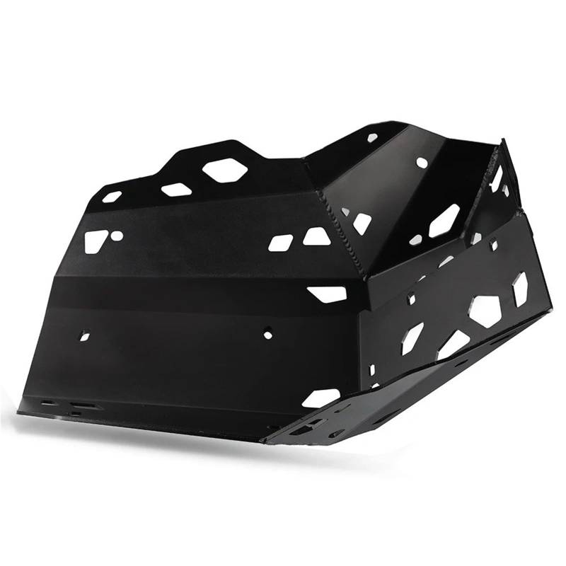 Skid Plate Für 390 Für Abenteuer 2019 2020 2021 2022 2023 Motorrad Motor Schutz Abdeckung Chassis Schutz Skid Platte Schutz Zubehör Engine Protection Plate(Black) von YAKISA