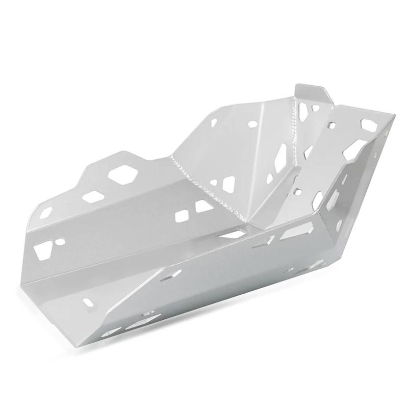 Skid Plate Für 390 Für Abenteuer 2019 2020 2021 2022 2023 Motorradzubehör Skid Plate Motorschutzschutz Chassisschutzabdeckung Engine Protection Plate(Silver) von YAKISA