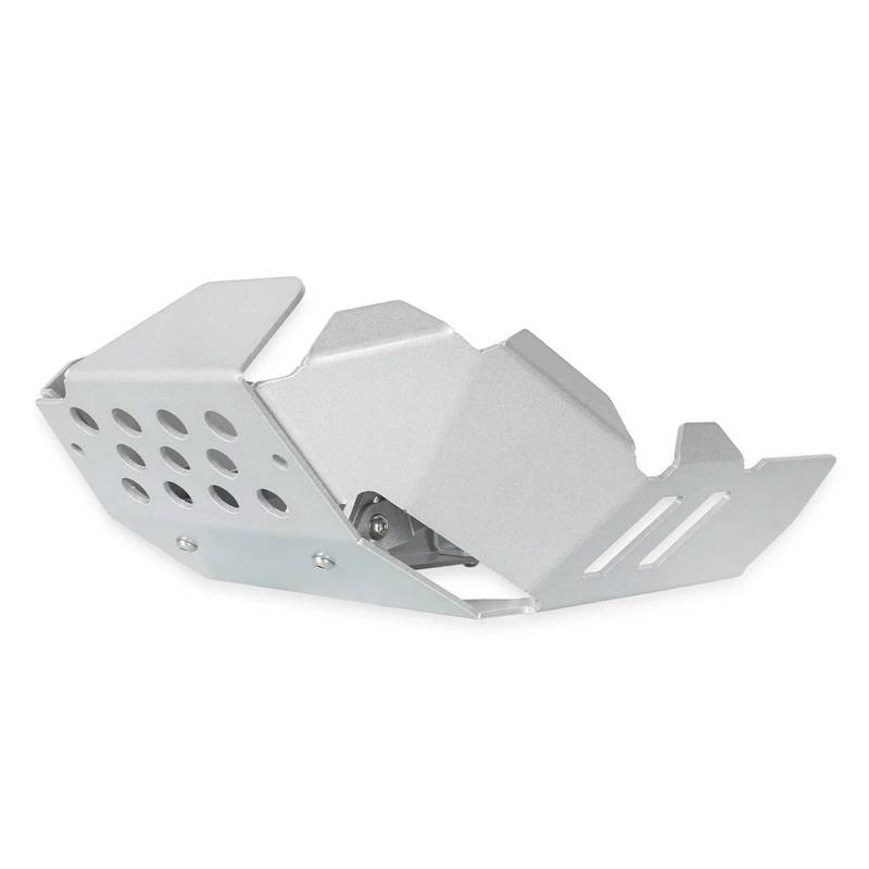 Skid Plate Für CB300R Für NEO Für Sports Für Cafe 2018-2024 CB 300 R Motorrad-Unterfahrschutz Motorschutz Fahrgestellschutz Bauchwannenschutz Engine Protection Plate(Silver) von YAKISA