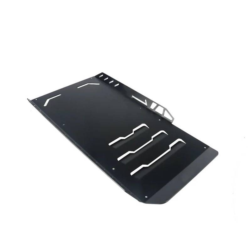 Skid Plate Für CVORoad Für Glide Für Road Für King Für Street Für Glide 2014-2023 Motorrad-Unterfahrschutz Unterer Motorsockel Chassisschutz Schutz Schwarz Engine Protection Plate von YAKISA