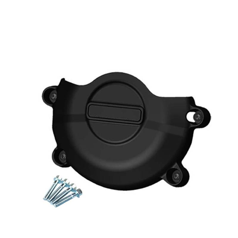 Skid Plate Für Case GB Für Racing Für R6 2006-2024 Für GBRacing Motorräder Motor Abdeckung Schutz Fall Motor Abdeckungen Engine Protection Plate(Generator Cover) von YAKISA
