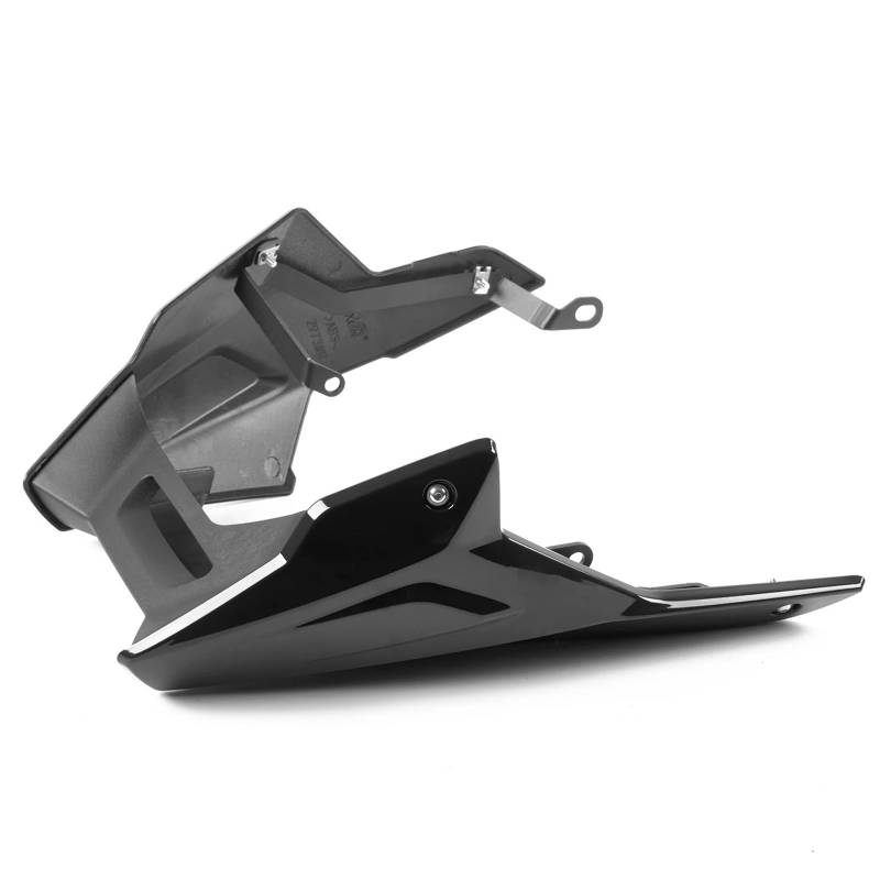 Skid Plate Für F900XR 2020-2023 Für F 900 R XR Bauchwanne Unterer Motorchassis Verkleidungsschutz Gleitschutzplatte Spoilerabdeckung Schutzteile Engine Protection Plate(Glossy Black) von YAKISA