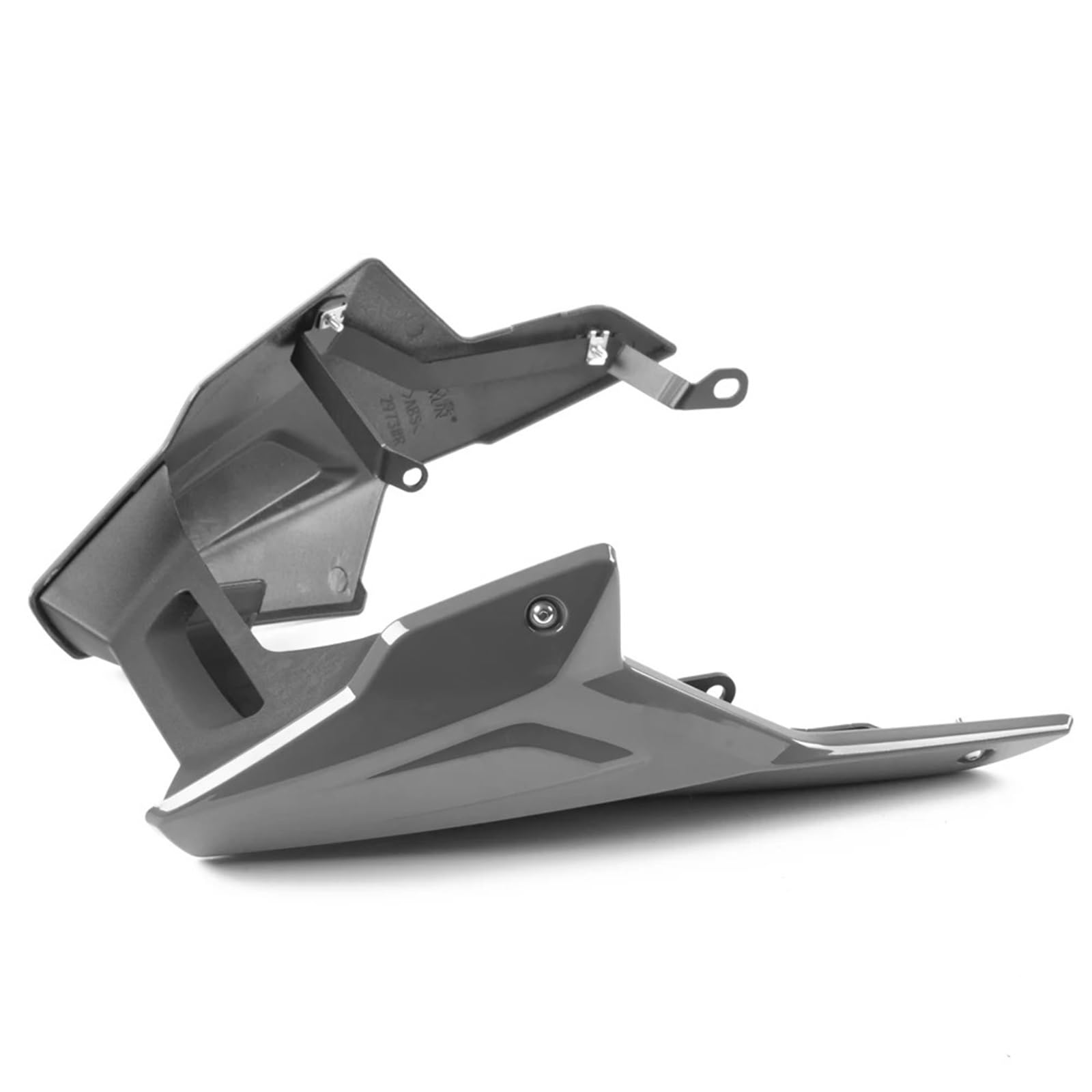 Skid Plate Für F900XR 2020-2023 Für F 900 R XR Bauchwanne Unterer Motorchassis Verkleidungsschutz Gleitschutzplatte Spoilerabdeckung Schutzteile Engine Protection Plate(Grey) von YAKISA
