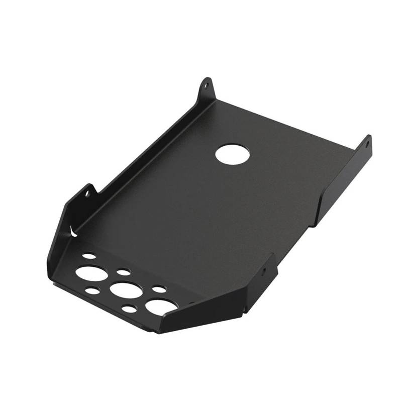 Skid Plate Für K75 Für K100 Für K1100 Für K1200 Motorradzubehör CNC-Unterfahrschutz Motorschutz Chassis Schutzabdeckung Engine Protection Plate(Black) von YAKISA