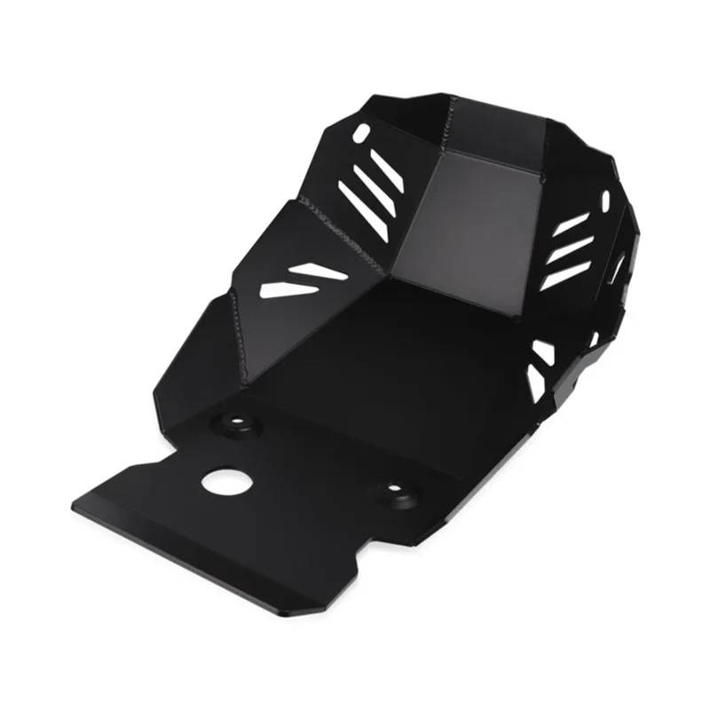 Skid Plate Für Kawasaki Für KLR650 Für KLR 650 Für KL650E 2008-2022 2023 Motorrad-Unterfahrschutz, Bauchwannenschutz, Unterer Motorfahrgestellschutz Engine Protection Plate(Black) von YAKISA