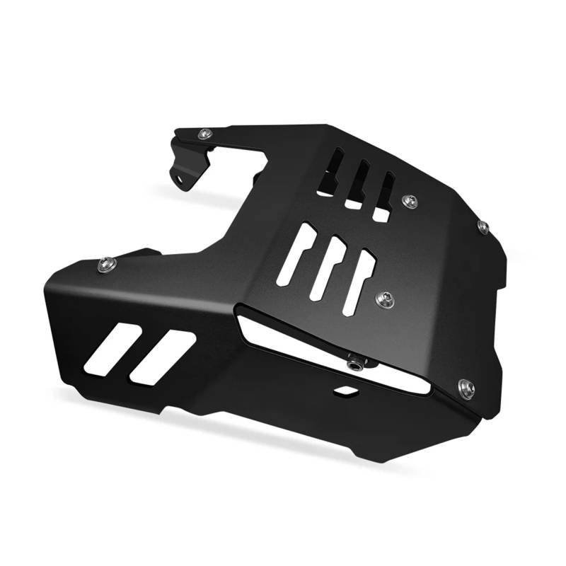 Skid Plate Für Monkey 125 2021-2023 Motorradzubehör Motorchassisschutzabdeckung Schutzunterer Gleitschutz Engine Protection Plate(Black) von YAKISA