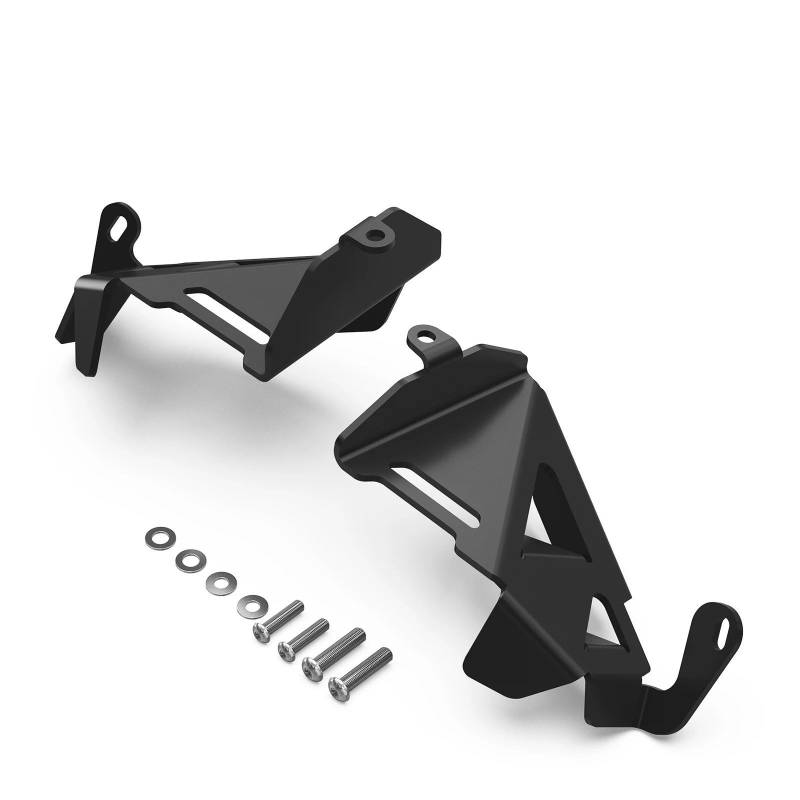 Skid Plate Für R 1250 GS 2018-2023 Für R1250GS Für Abenteuer 2019-2024 2023 R 1250 R 2018-2024 Motorrad Sauerstoff Sensor Abdeckung Schutz Protector Engine Protection Plate(Black) von YAKISA