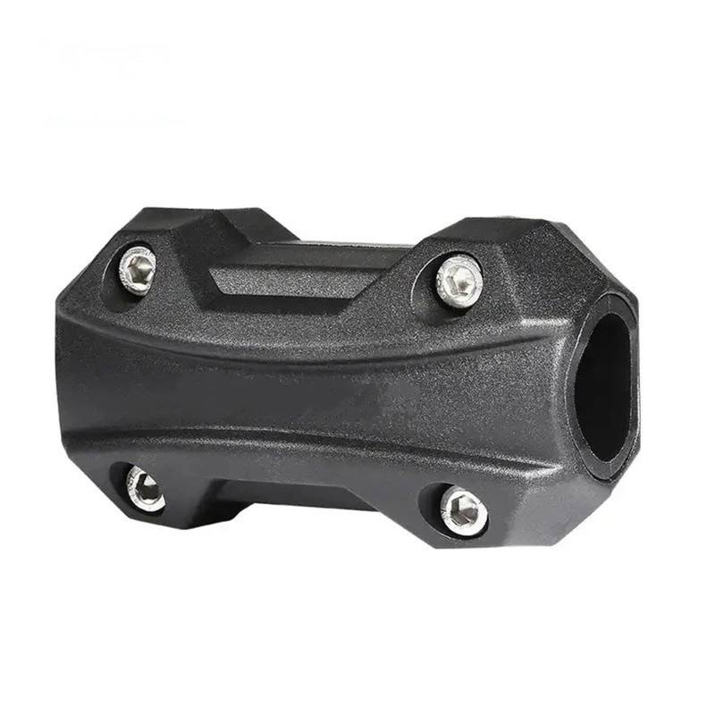 Skid Plate Für R1200GS Für ADV Für F700GS F800G 22mm 25mm 28mm Modifizierter Motorrad-Motorschutzschutz Stoßfänger Dekorativer Block Engine Protection Plate(Black) von YAKISA