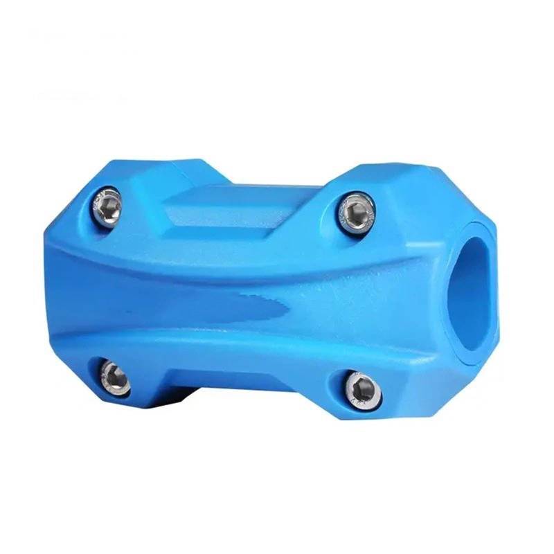 Skid Plate Für R1200GS Für ADV Für F700GS F800G 22mm 25mm 28mm Modifizierter Motorrad-Motorschutzschutz Stoßfänger Dekorativer Block Engine Protection Plate(Blue) von YAKISA