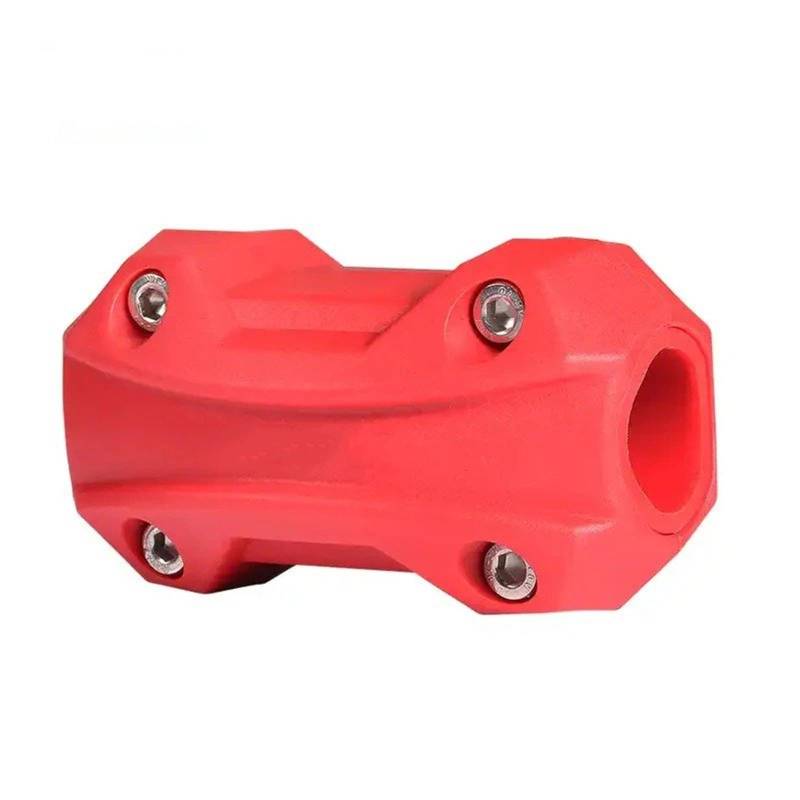 Skid Plate Für R1200GS Für ADV Für F700GS F800G 22mm 25mm 28mm Modifizierter Motorrad-Motorschutzschutz Stoßfänger Dekorativer Block Engine Protection Plate(Red) von YAKISA