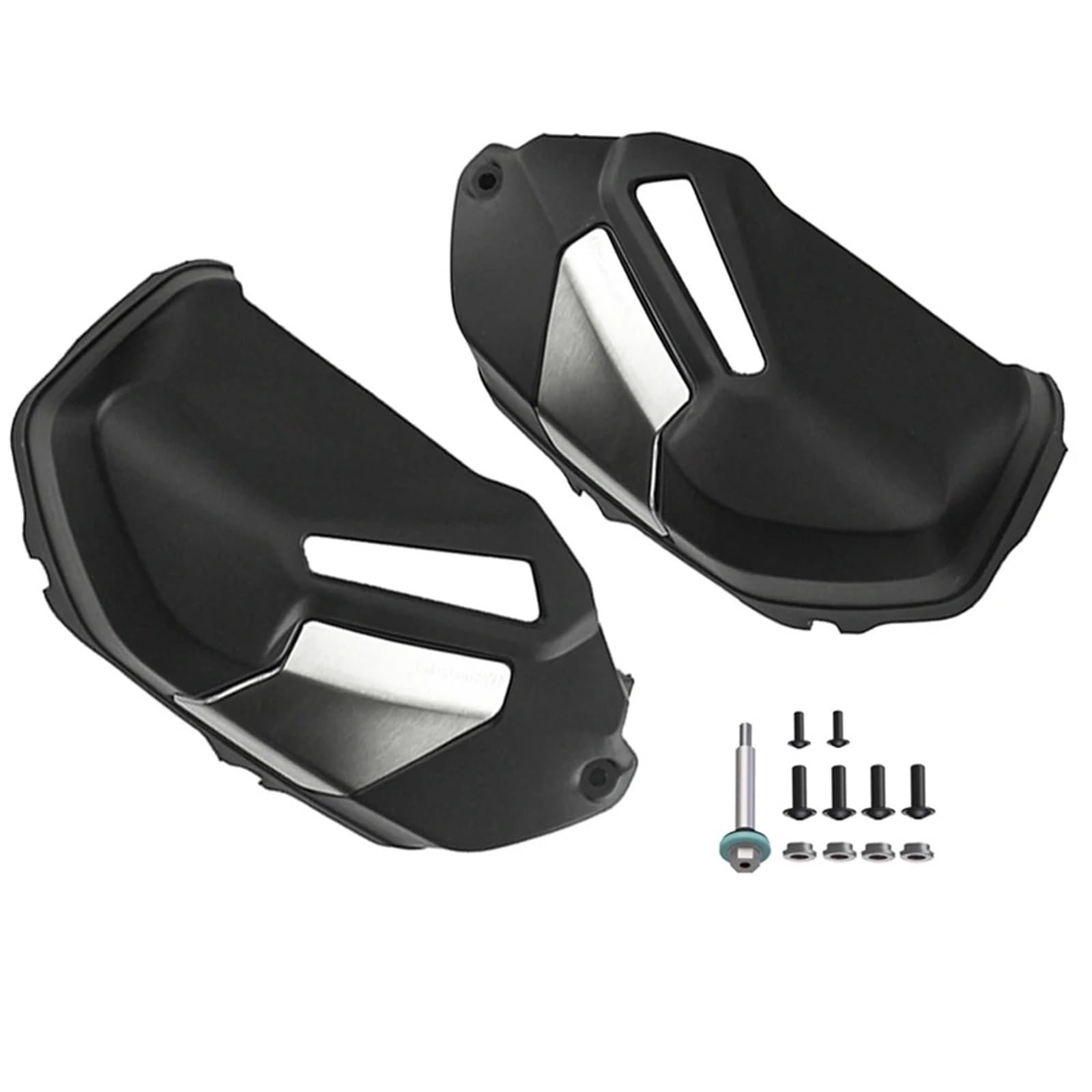Skid Plate Für R1250GS Für Abenteuer LC R 1250GS R 1250 RT R RS GSA GS1250 1250 GS Motorrad Motor Schutz Zylinder Kopf Schutz Abdeckung Engine Protection Plate(R1250GSA Silver) von YAKISA