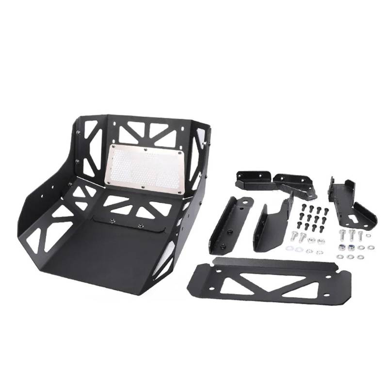 Skid Plate Für Transalp 750 Für XL750 2023 2024 Motorrad Motor Schutz Chassis Bash Platte Auspuff Schutz Skid Platte Crash Protector Engine Protection Plate von YAKISA