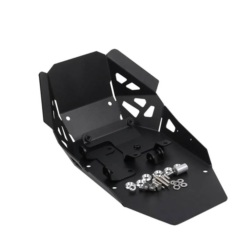 Skid Plate Für Triumph Für Tiger 850 Für Sport Für Tiger 900 Rally GT Pro Low Zubehör Motorschutz Schutzabdeckung Basis Bash Skid Plate Protector Engine Protection Plate(Black) von YAKISA
