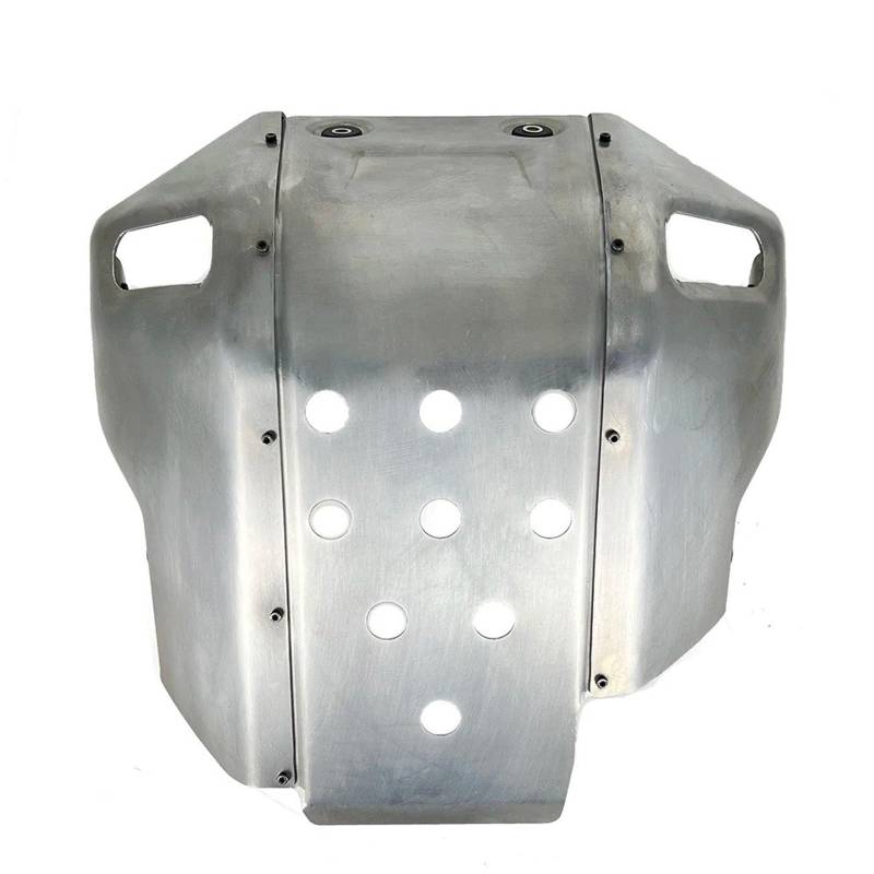 Skid Plate Für XL 750 Für TRANSALP 2023 2024 Motorradzubehör Unter Motorschutzabdeckung Aluminium-Unterfahrschutz Bash Frame Guard Engine Protection Plate(Silver) von YAKISA