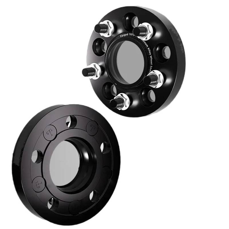 Spurplatten FÜR Toyota FÜR Land FÜR Cruiser LC70 2023-2026 Flanschplatte T6-7075 Spurverbreiterungen Aluminiumnabe Verbreiterter Adapter 2 Stück Spurverbreiterungen(2pcs 35mm) von YAKISA