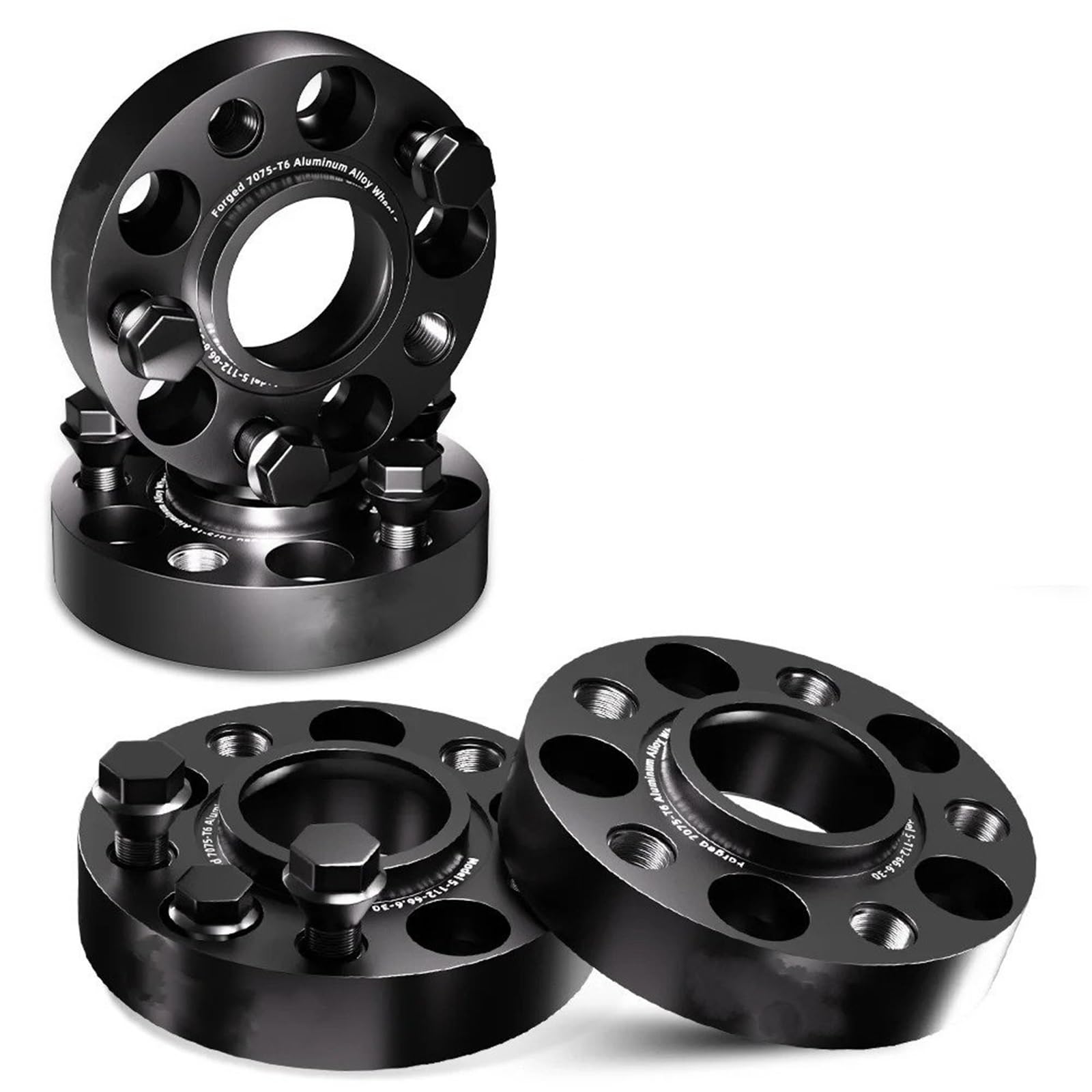 Spurplatten Für 1er E87/E81/E82/E88 Lieferumfang: 2 Oder 4 Schmiedestücke Aus Aluminiumlegierung Spurverbreiterungen(4pcs 30mm) von YAKISA