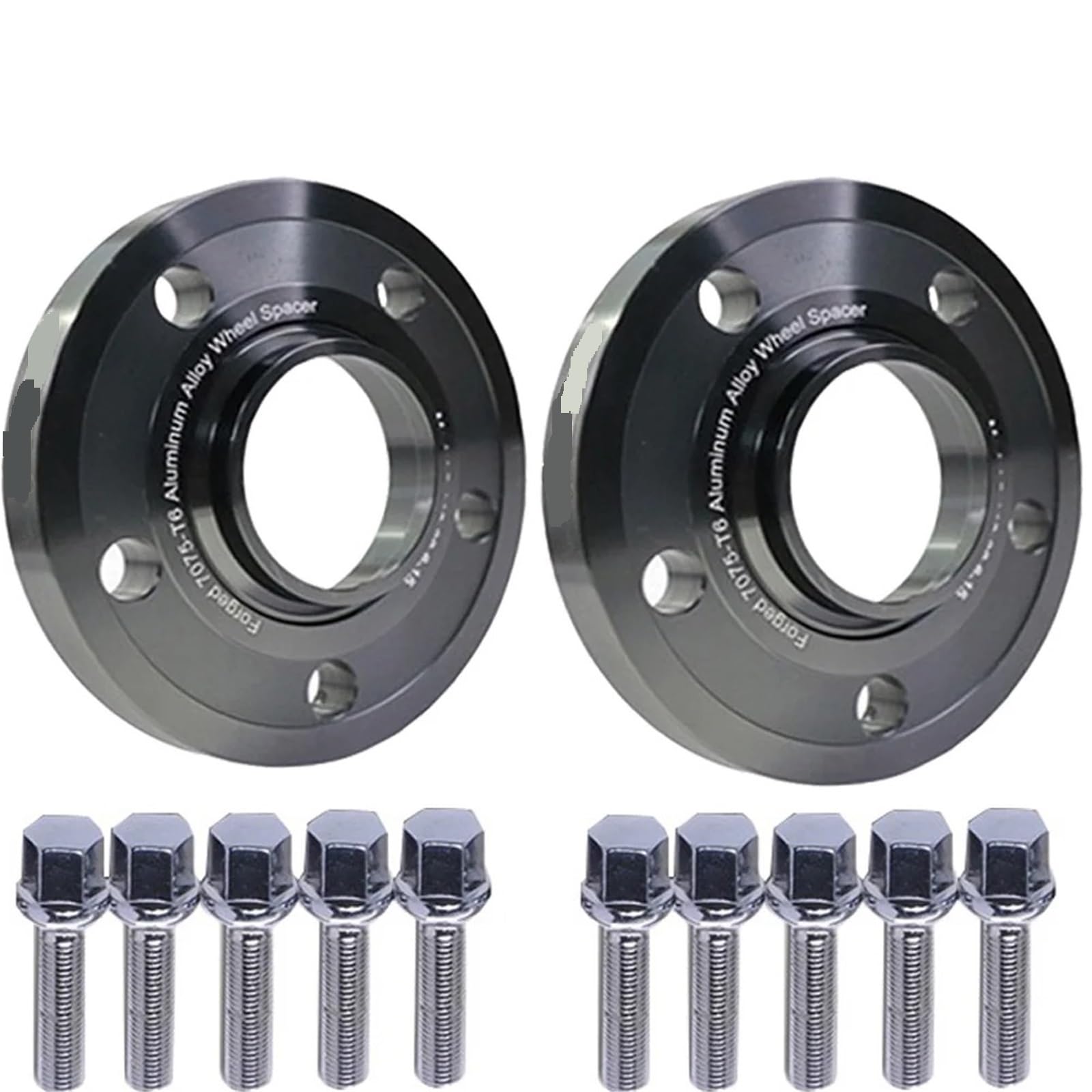 Spurplatten Für 3SERIES E46 Flanschplatte T6-7075 Spurverbreiterungen Aluminiumnabe Verbreiterter Adapter 2 STÜCKE 5x120 CB 72,6 M12X1,5 Spurverbreiterungen(2PCS Adapter 20mm) von YAKISA